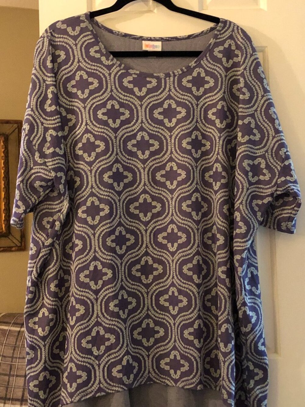 279 GREY  IRMA TUNIC 3X LULAROE